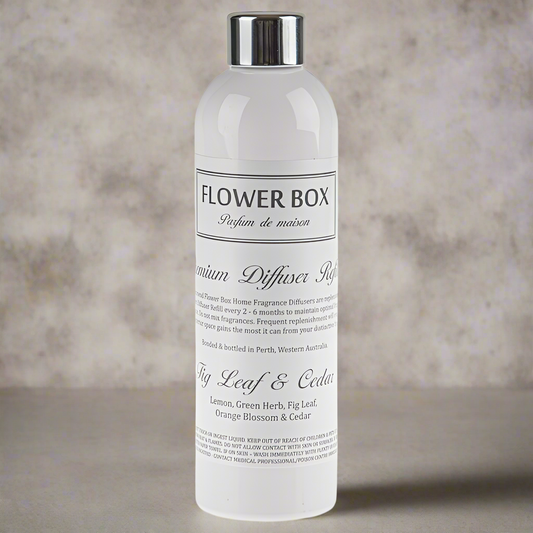 Flower Box 300ml Diffuser Refill - Fig Leaf & Cedar