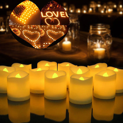 24 Piece Flameless Candles LED