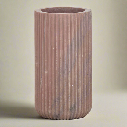 Amalfi - Doen Pink Marble Vase