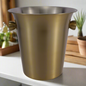 Benzer - Classic Matte Gold Ice Bucket