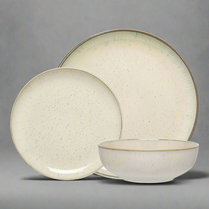 Ecology - Element Stoneware 12pc Dinner Set in Doe