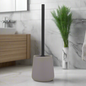 Porto - Hudson Stone Toilet Brush Holder in Grey