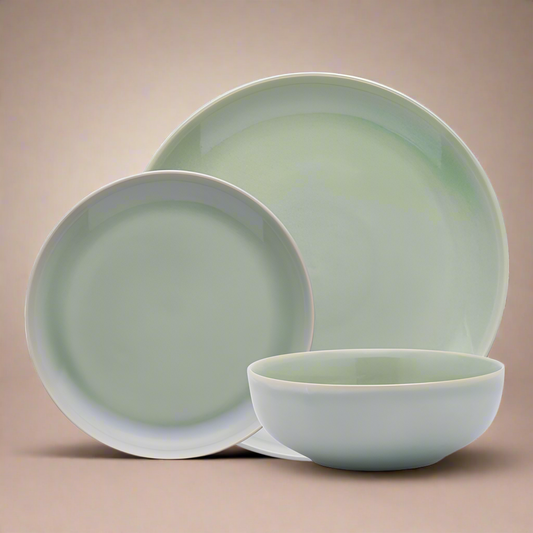 Ecology - Element Stoneware 12pc Dinner Set in Dew