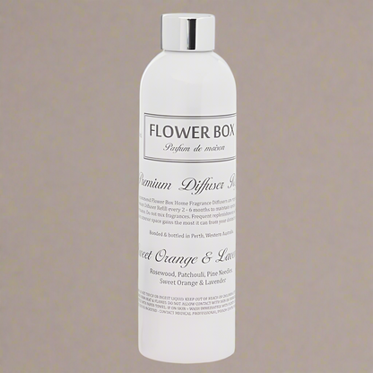 Flower Box 300ml Diffuser Refill - Sweet Orange & Lavender