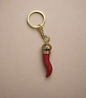 Gold Corni Key Ring - Large