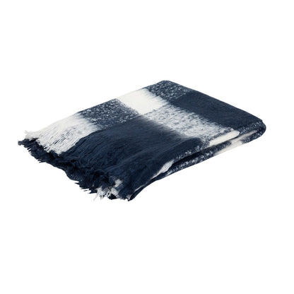 J.Elliot Home Wren Throw - Navy/White