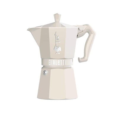 Bialetti Moka Exclusive Stovetop Espresso Maker - 6 Cup in Cream