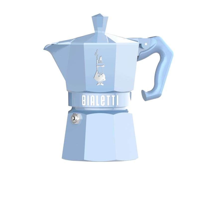 Bialetti Moka Exclusive Stovetop Espresso Maker - 6 Cup in Blue