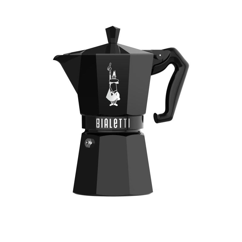 Bialetti Exclusive Moka Stovetop Espresso Maker - 6 Cup in Black