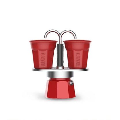 Bialetti - Mini Espresso Maker with Set of 2 Cups