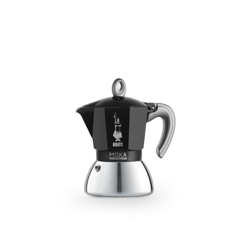 Bialetti - MOKA Induction Black 4 Cup Espresso Maker