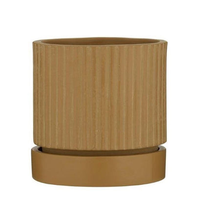 Amalfi - Swinton Planter Pot in Ochre