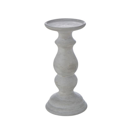 Emporium - Grey Cement Pedestal Large