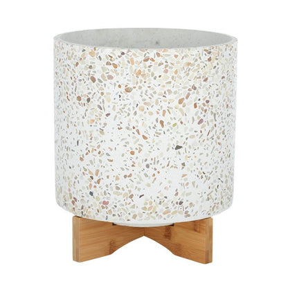 Life Botanic - Zeta Terrazzo Pot on Stand