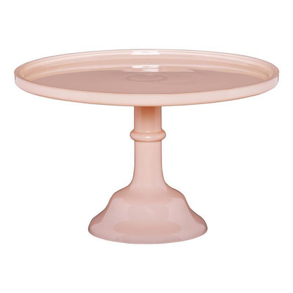 Ecology - Large Torte Glass Cake Stand in Blush