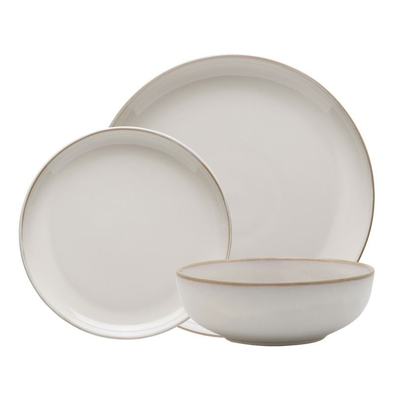 Ecology - Element Stoneware 12pc Dinner Set in Blanc