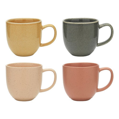 Ecology - Dwelling 300ml Set of 4 Earth Tone Mugs