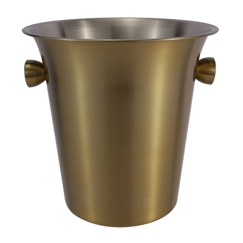 Benzer - Classic Matte Gold Ice Bucket