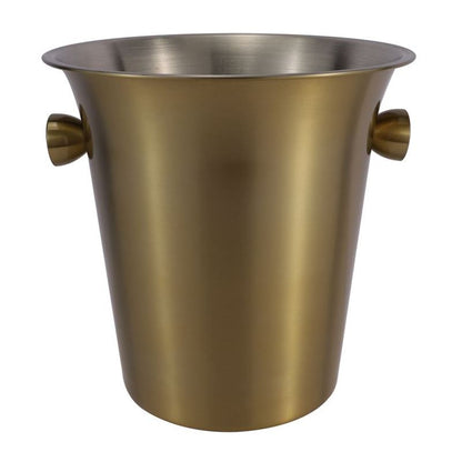 Benzer - Classic Matte Gold Ice Bucket