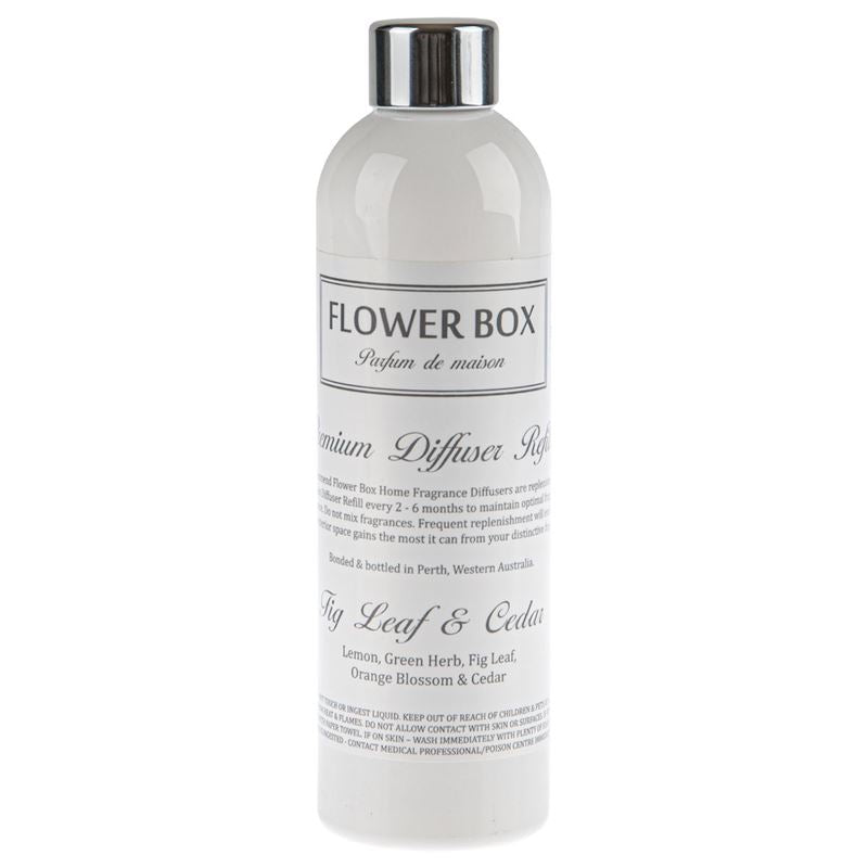 Flower Box 300ml Diffuser Refill - Fig Leaf & Cedar