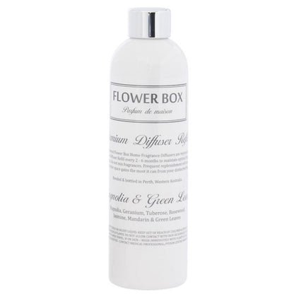 Flower Box 300ml Diffuser Refill - Magnolia & Green Leaves