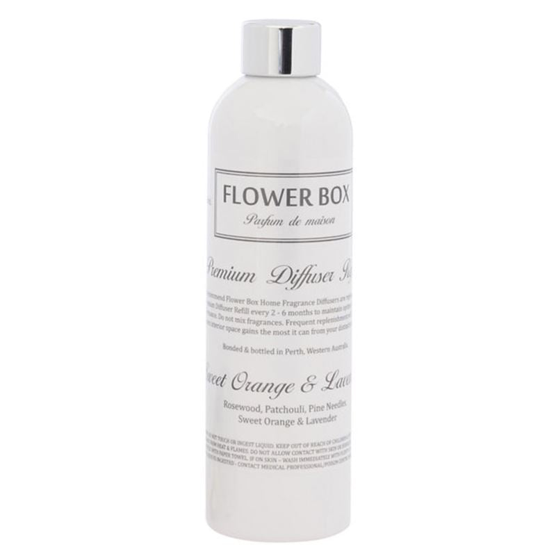 Flower Box 300ml Diffuser Refill - Sweet Orange & Lavender