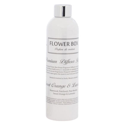 Flower Box 300ml Diffuser Refill - Sweet Orange & Lavender