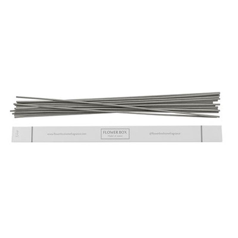 Flower Box - Grey Diffuser Reeds Box of 12