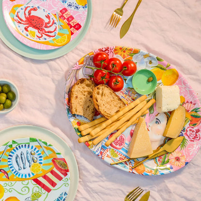 Italian Summer - Oval Dish