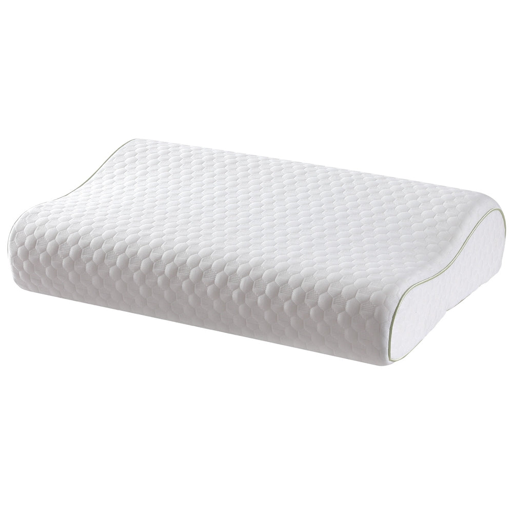 Memory Foam Pillow Contour Neck - Giselle Bedding