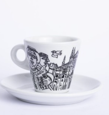 Milano Espresso Cup & Saucer - Set of 2