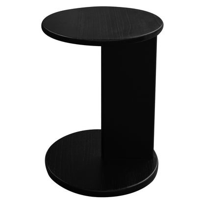 Brentwood Timber Side Table in Black