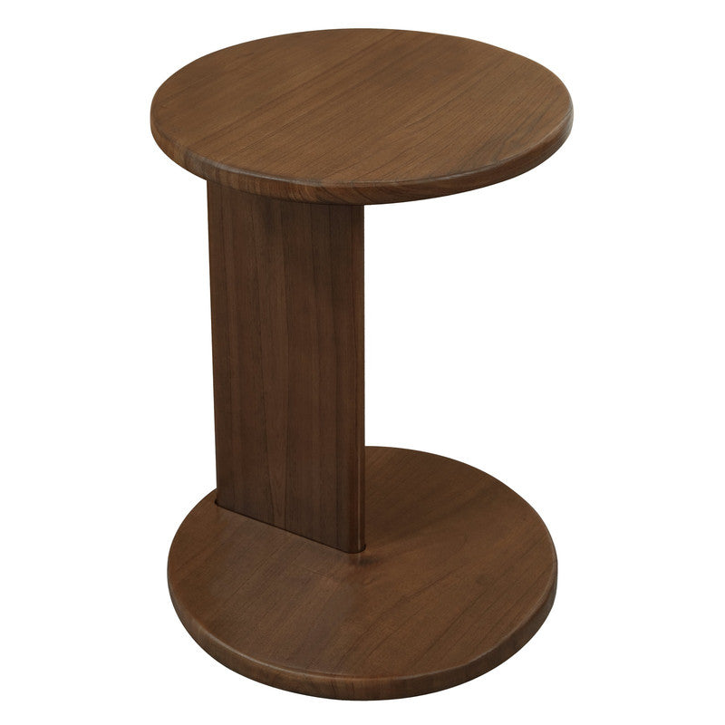 Brentwood Timber Side Table in Walnut