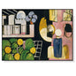 50cmx70cm Moroccans By Henri Matisse - Black Framed Canvas