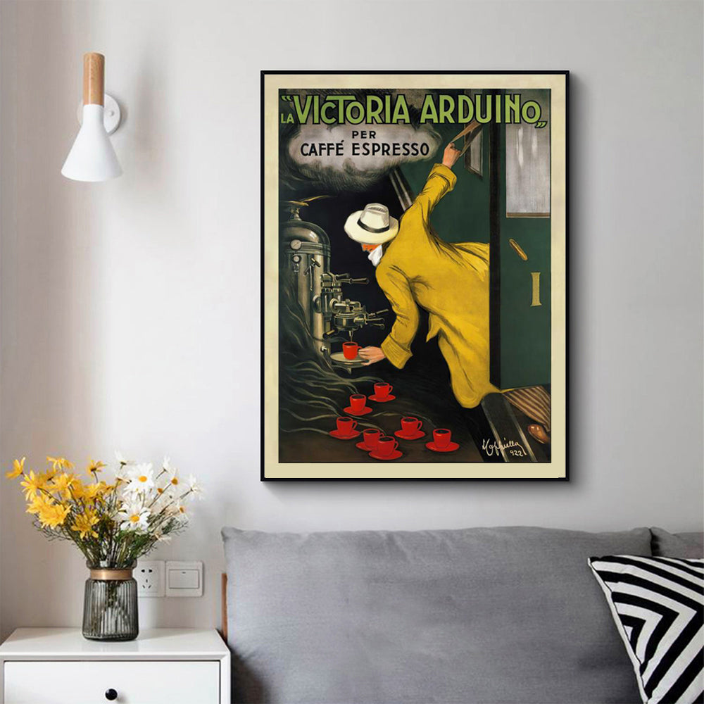 60cmx90cm Victoria Arduino - Black Framed Print