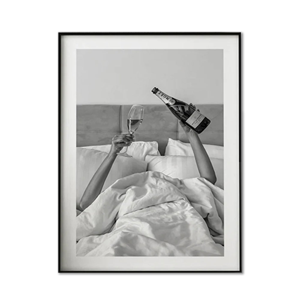 80cmx120cm - Feminist - Black Framed Print