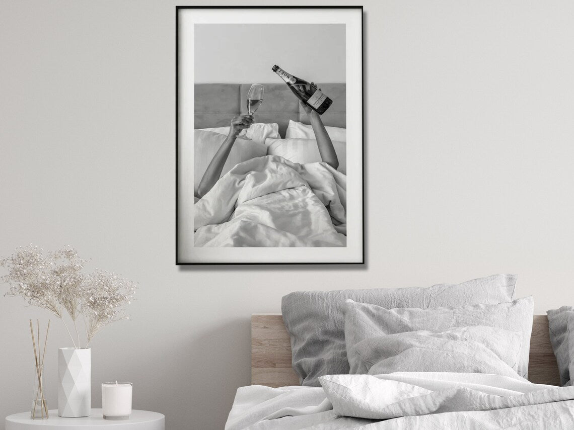 80cmx120cm - Feminist - Black Framed Print