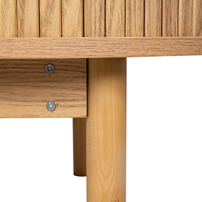 Ribbed Sideboard in Oak