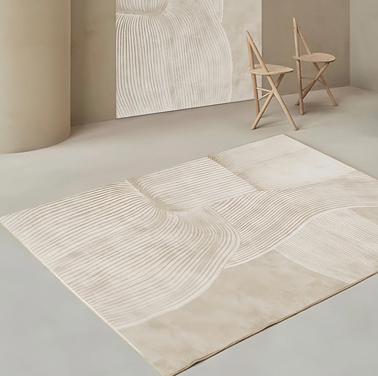 White Faux Cashmere Rug - 160cm x 240cm