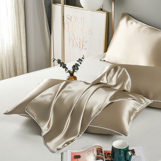 Cooling Satin Pillowcase – Champagne