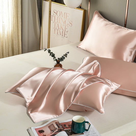 Cooling Satin Pillowcase - Pink