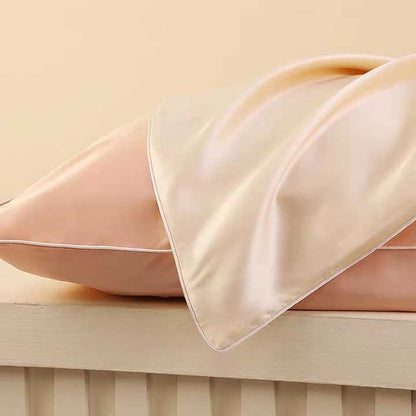 Cooling Satin Pillowcase - Pink